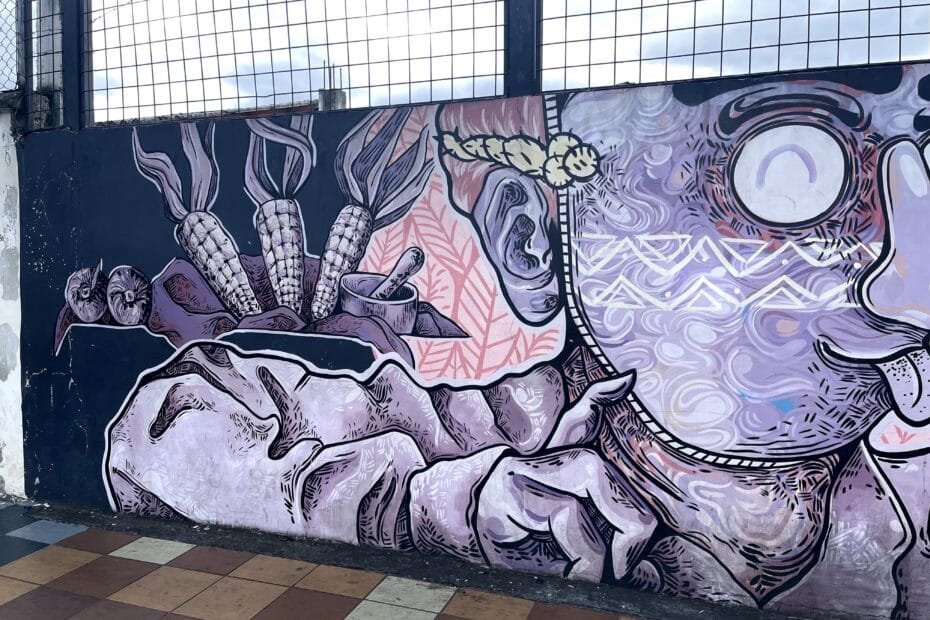 mural raíces de libertad