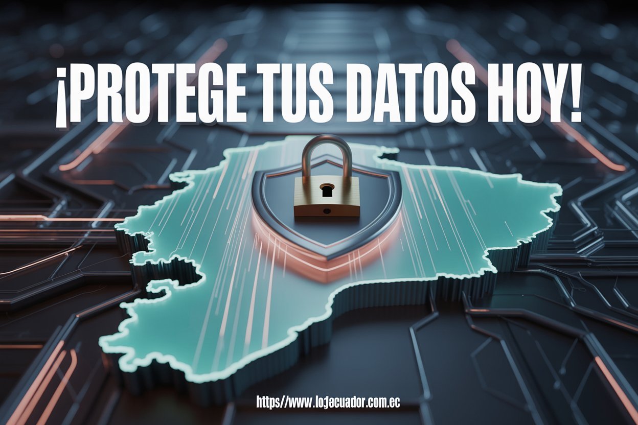 Imagen destacada sobre protección de datos en Ecuador