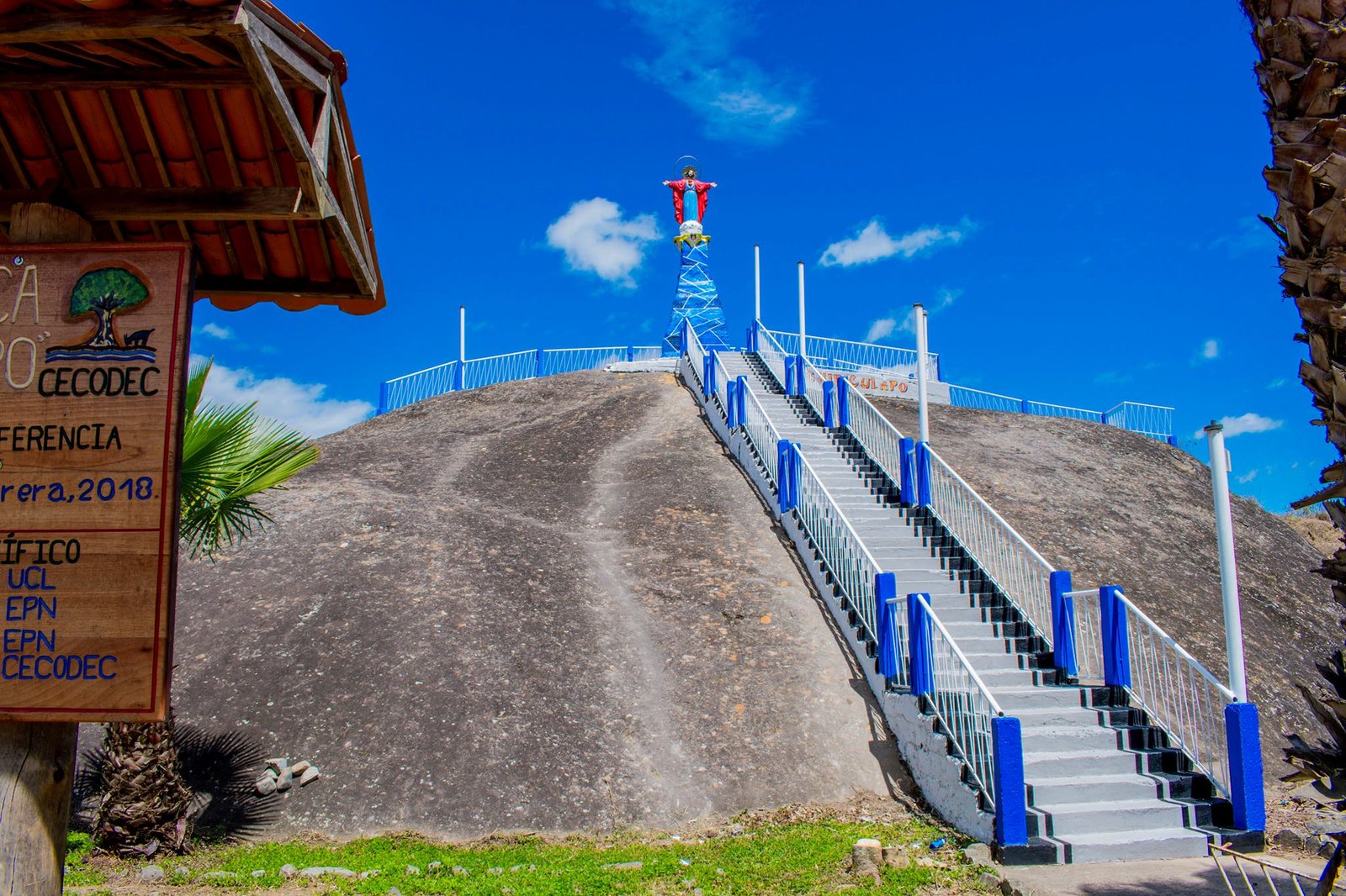 Imponente Cerro Chiriculapo, mirador natural e histórico de Catacocha