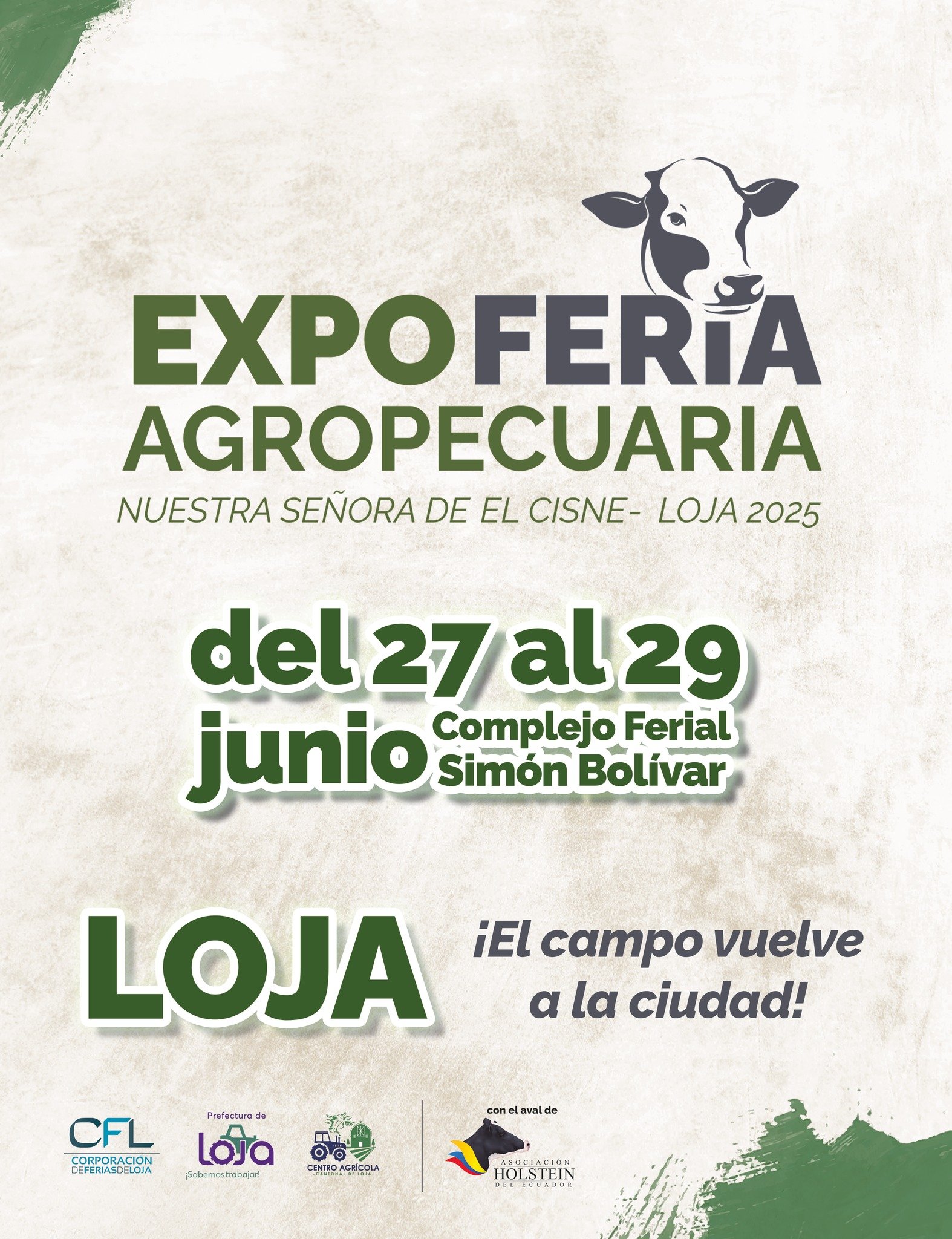Participantes en la ExpoFeria Agropecuaria Loja