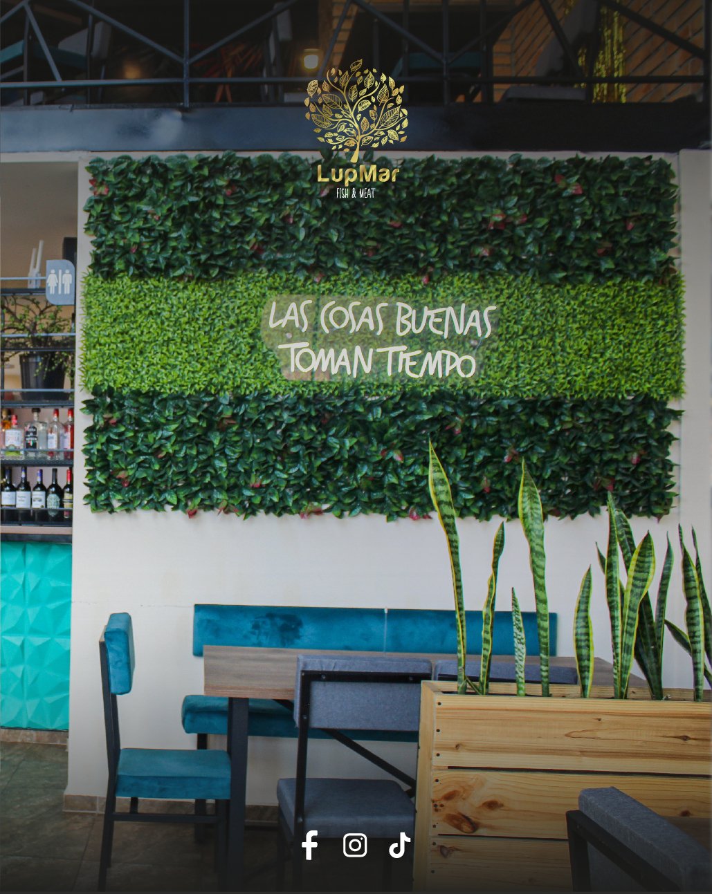 Decoración y ambiente de LupMar Fish & Meat Loja 2