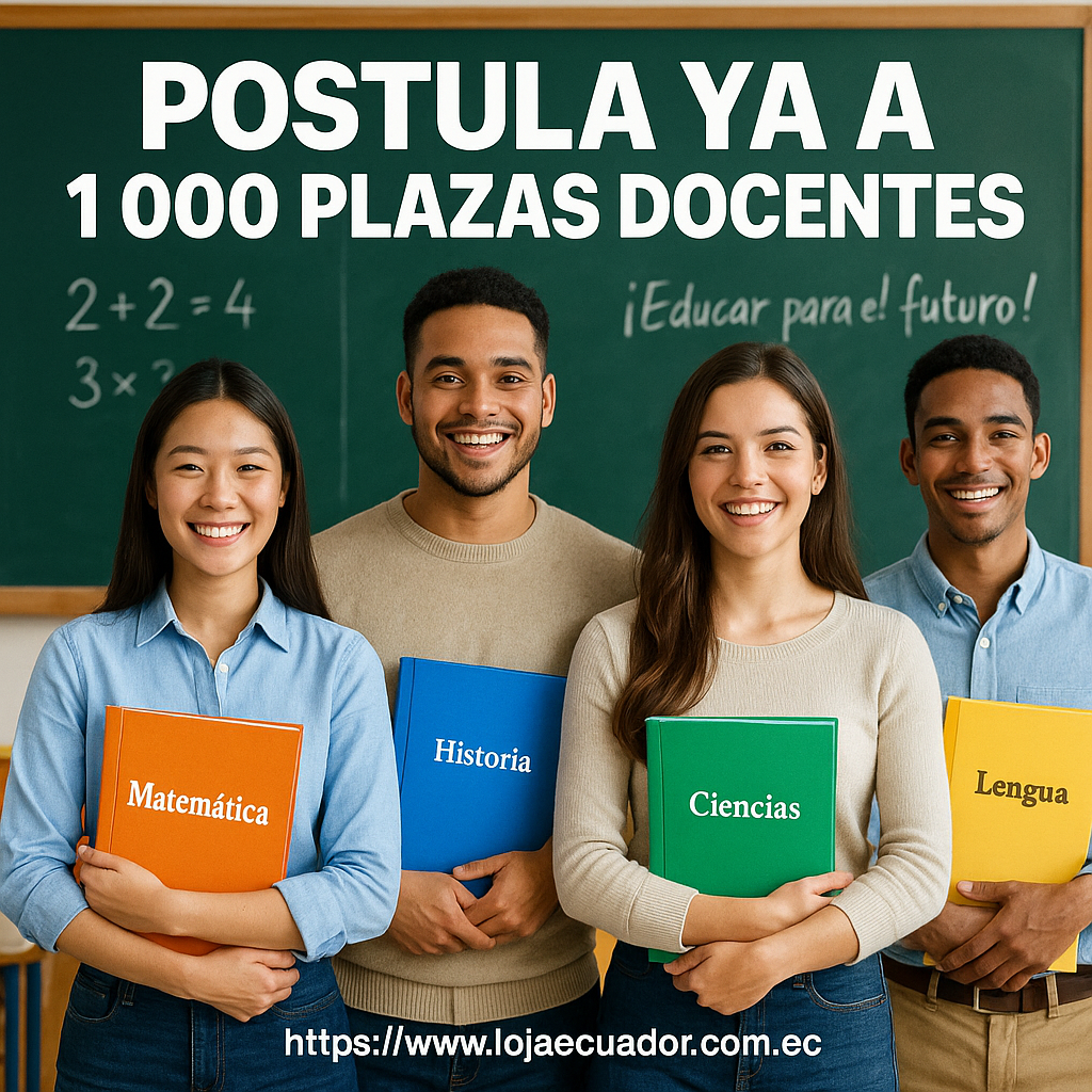 Imagen representativa de concurso docente o educación en Ecuador