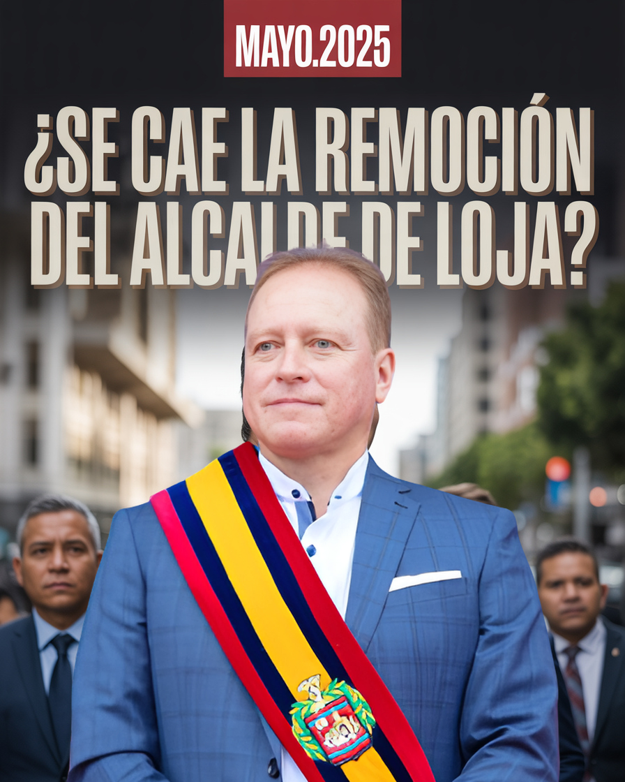Imagen destacada sobre el proceso de remoción del Alcalde de Loja