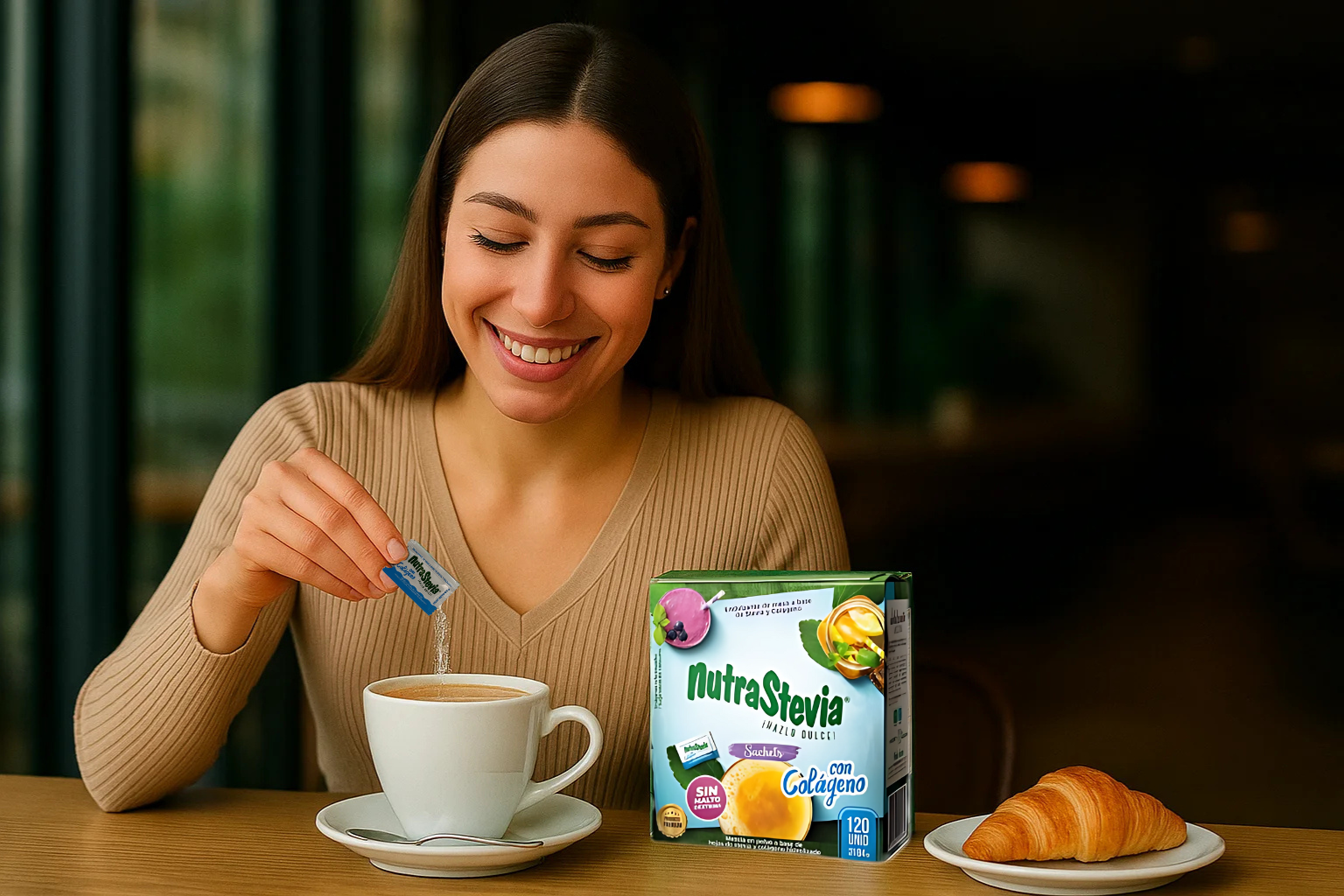 Publicidad de La Boliviana Stevia - Control de Azúcar