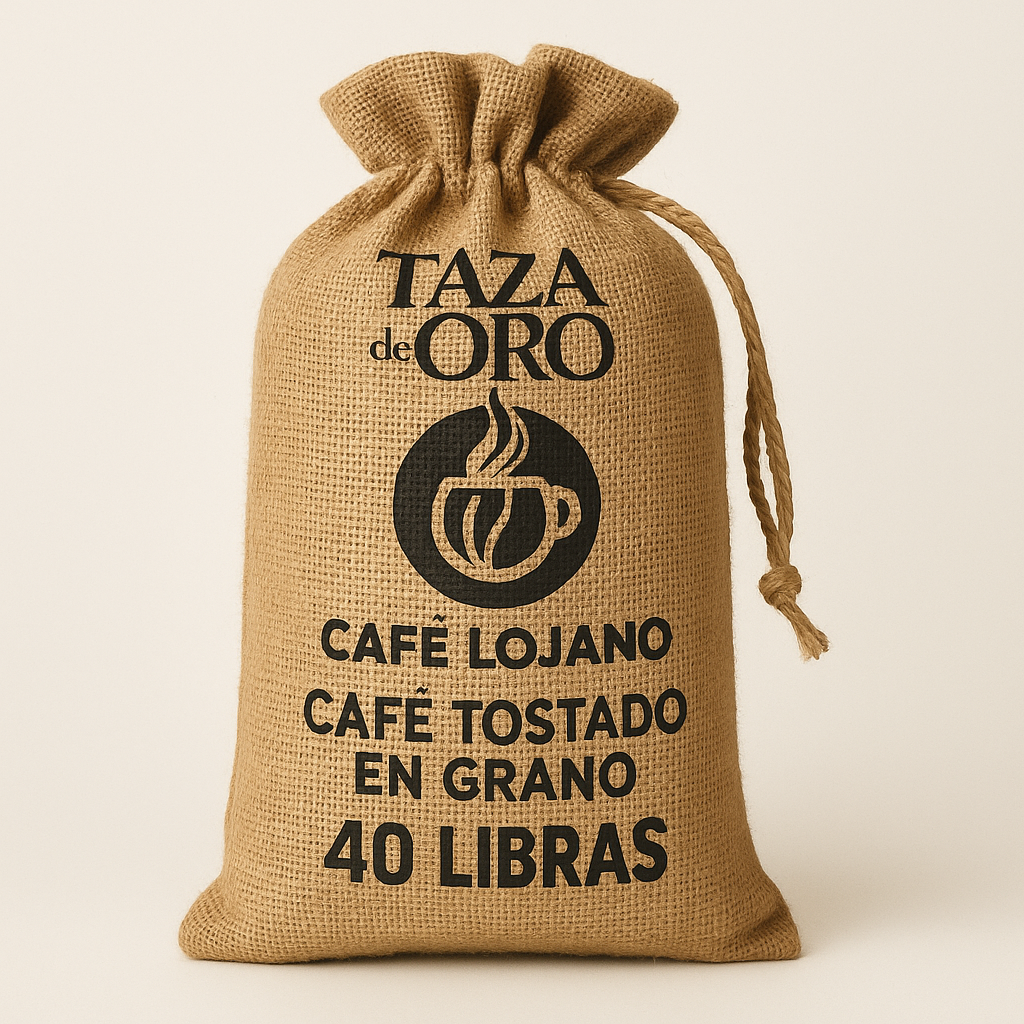 Granos de Café Lojano en una taza