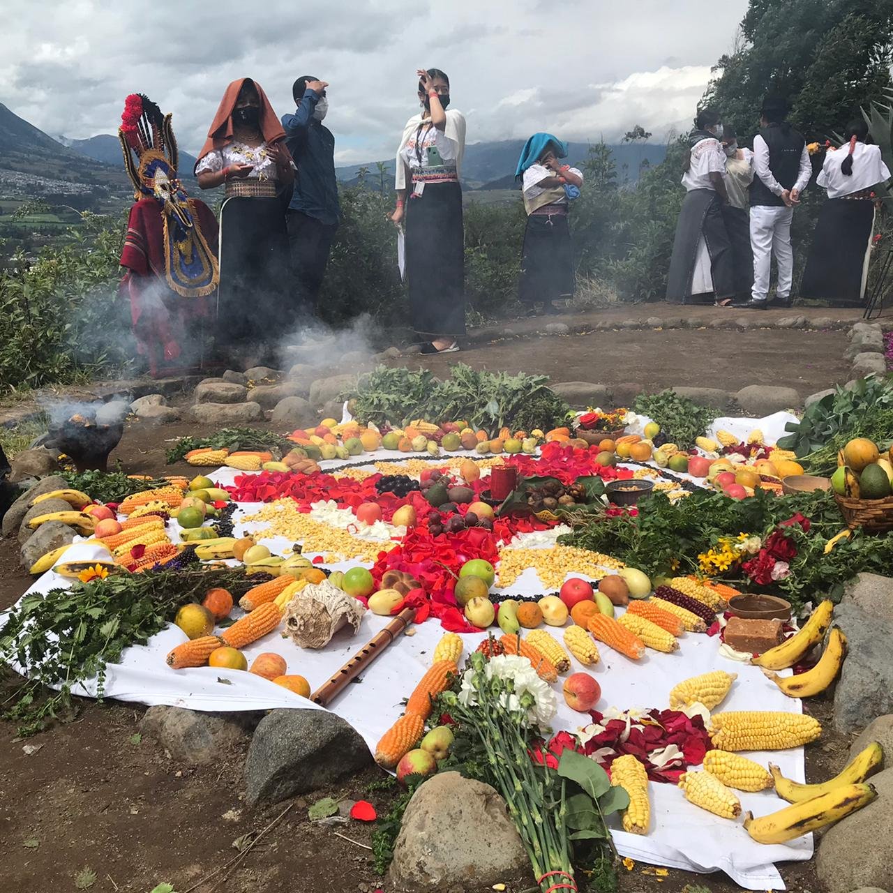 Pampamesa comunitaria Inti Raymi