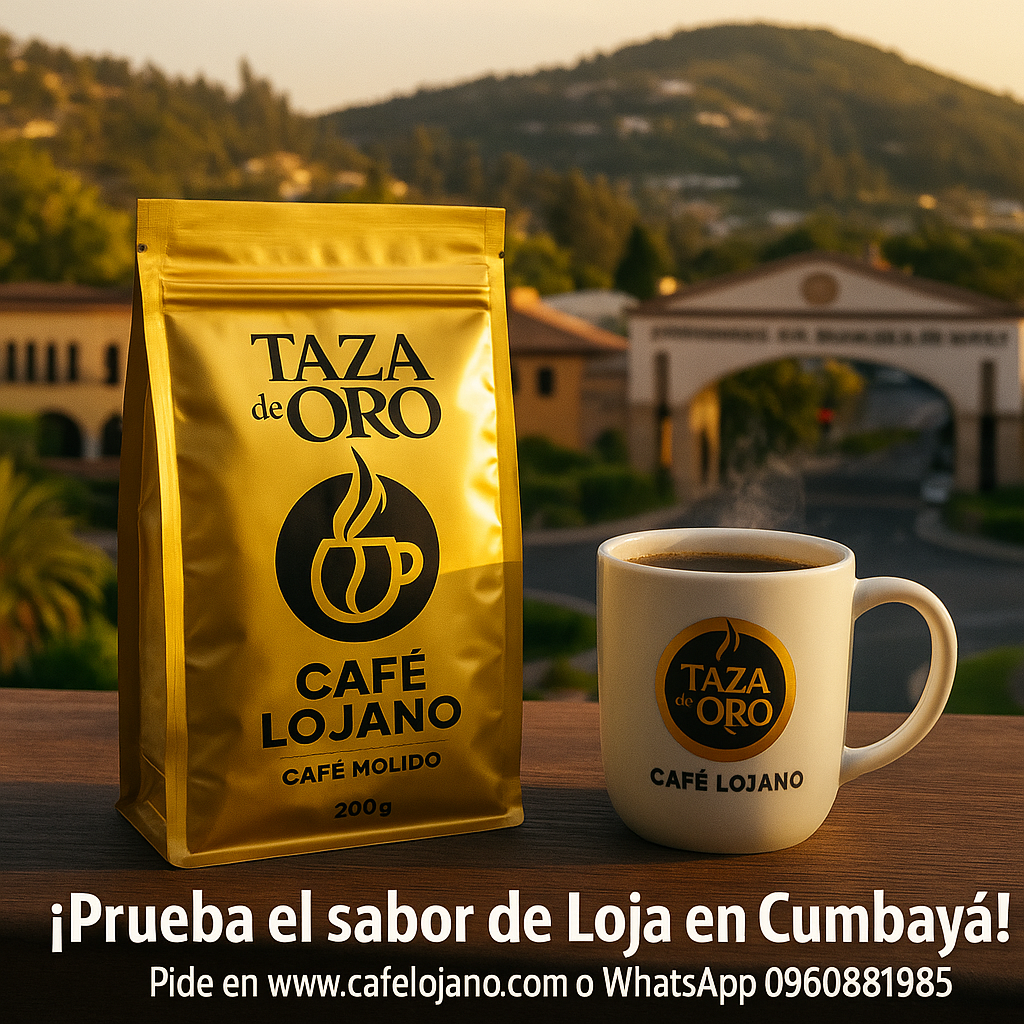 Impresionante paisaje de una finca de café en Loja, Ecuador, al amanecer