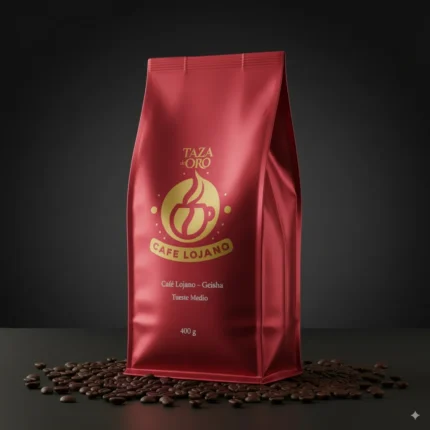 Café Lojano Geisha – Taza de Oro | Bolsa 400 g – Tueste Medio