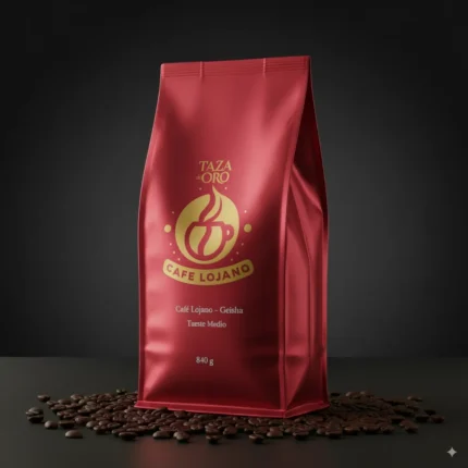 Café Lojano Geisha – Taza de Oro | Bolsa 840 g – Tueste Medio