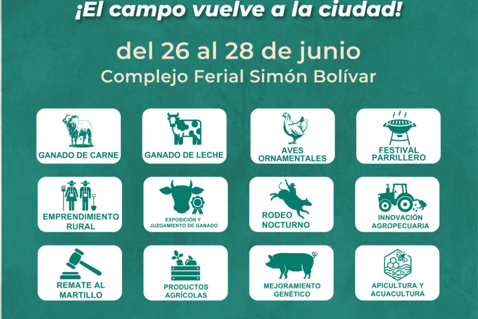 Afiche oficial Expoagropecuaria Nuestra Señora de El Cisne 2026 en Loja