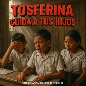La Tosferina en Ecuador 2025: Alerta Sanitaria y Prevención.