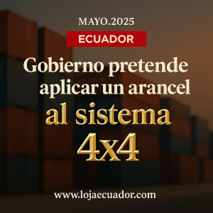Alerta Compras Online: ¿Nuevo Arancel al 4×4 en Ecuador?