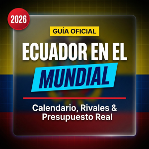 Ecuador en el Mundial 2026: Calendario, Rivales y Guía